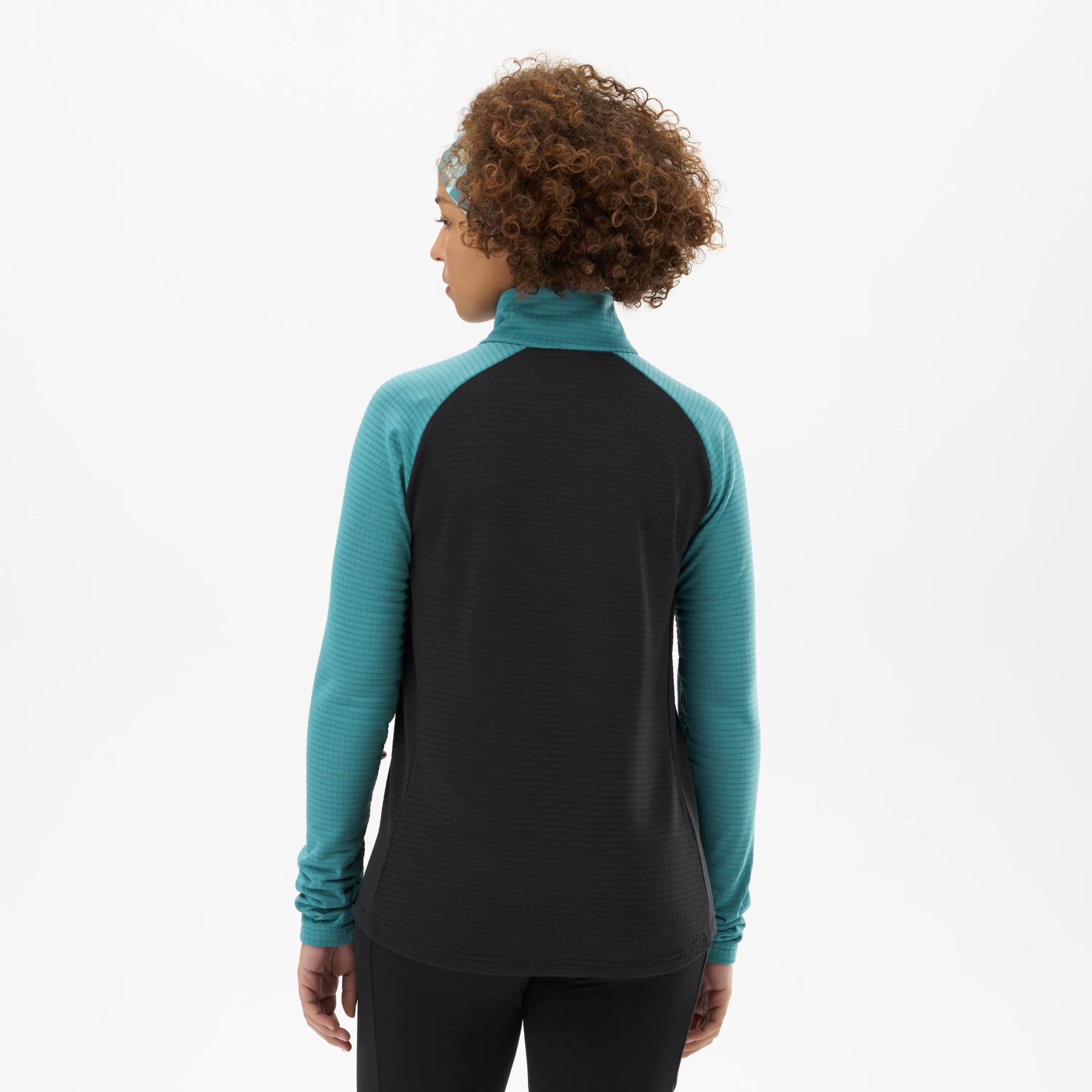 Intense Fleece Po W - Hydro/Noir