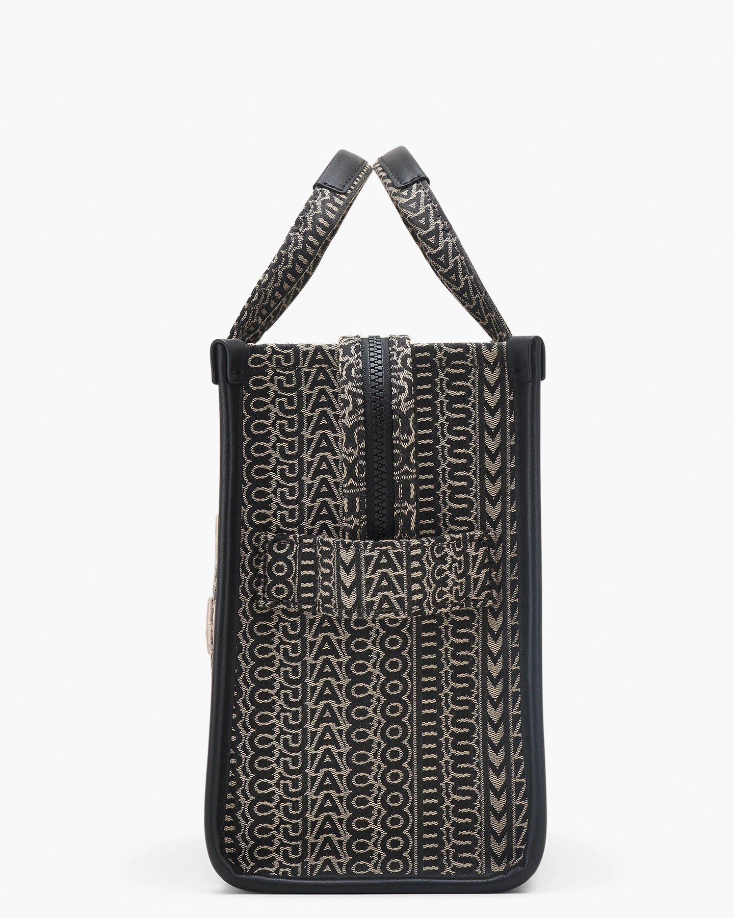 The Jacquard Medium Tote - Beige Multi