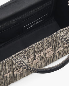 The Jacquard Medium Tote - Beige Multi