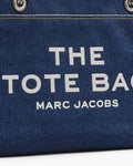 The Denim Chain Medium Tote - Dark Wash
