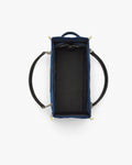 The Denim Chain Medium Tote - Dark Wash