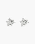 Balloon Star Örhängen - Light Antique Silver