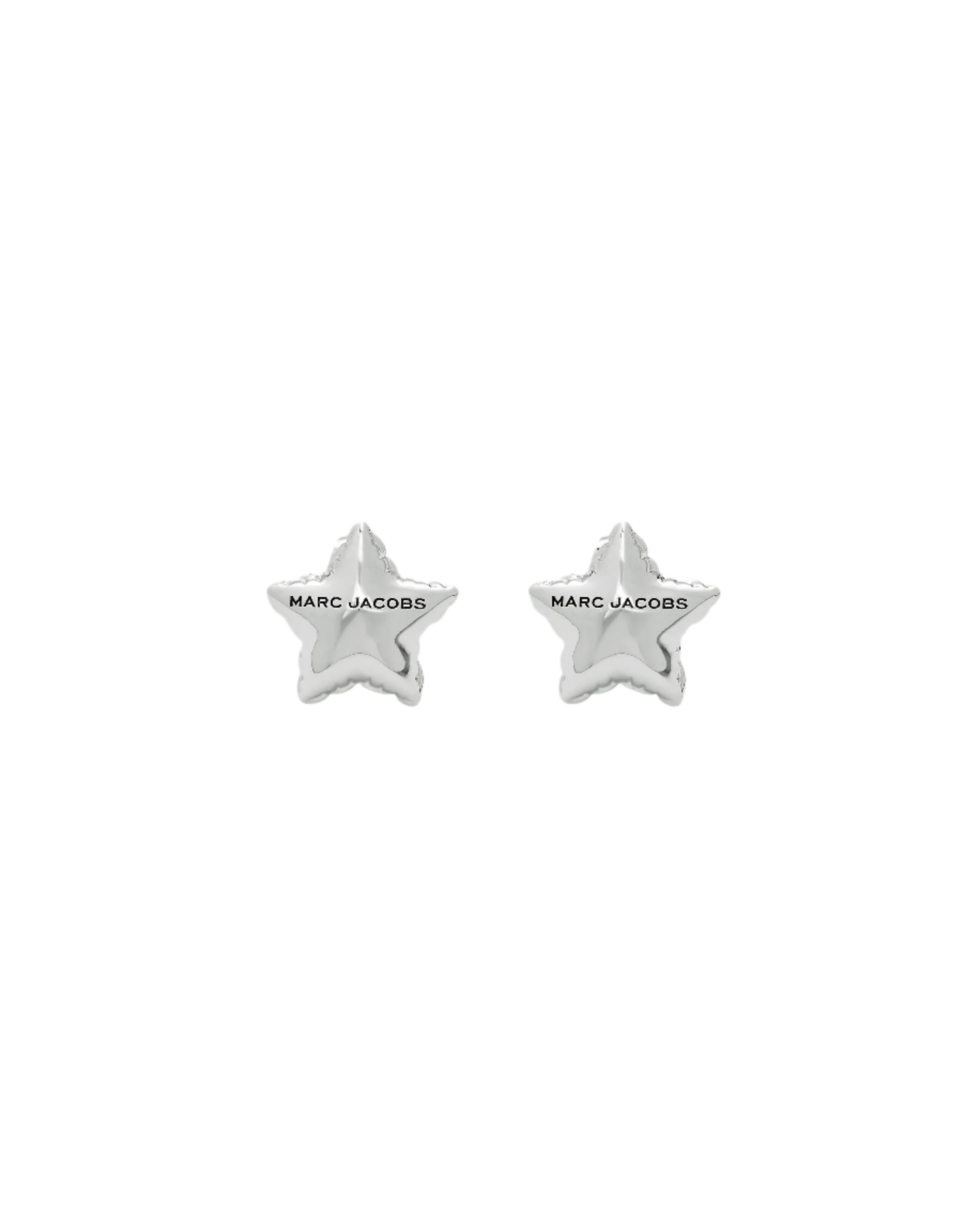 Balloon Star Örhängen - Light Antique Silver