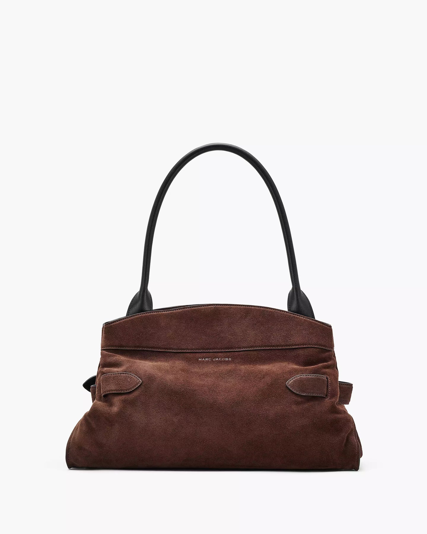 The Suede Dakota Satchel - Mörkbrun