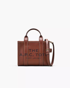 The APC Leather Small Tote - Hazelnut