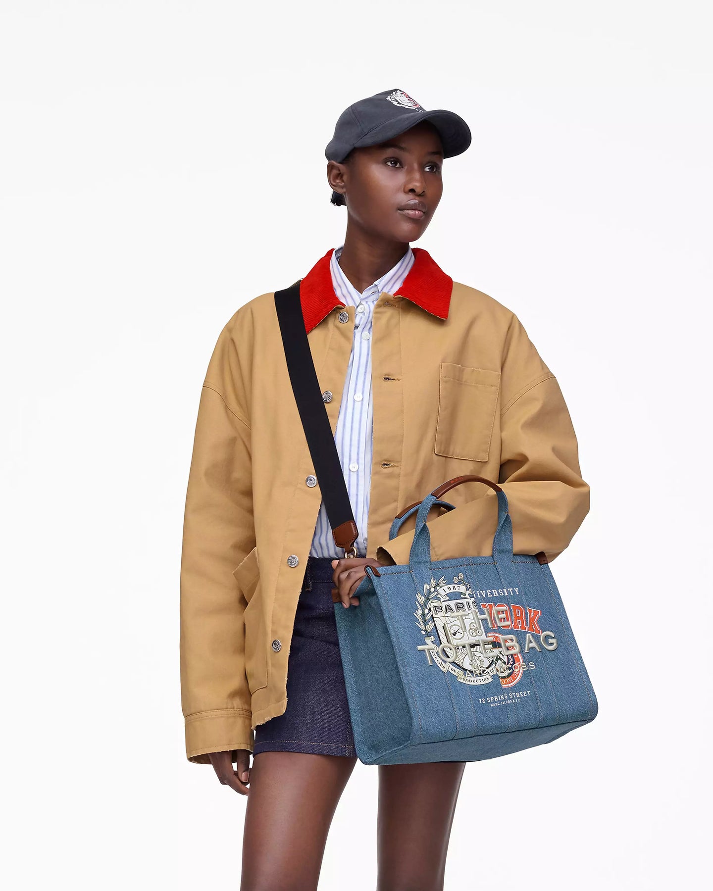 The APC Denim Medium Tote - Washed Indigo