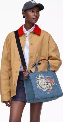 The APC Denim Medium Tote - Washed Indigo