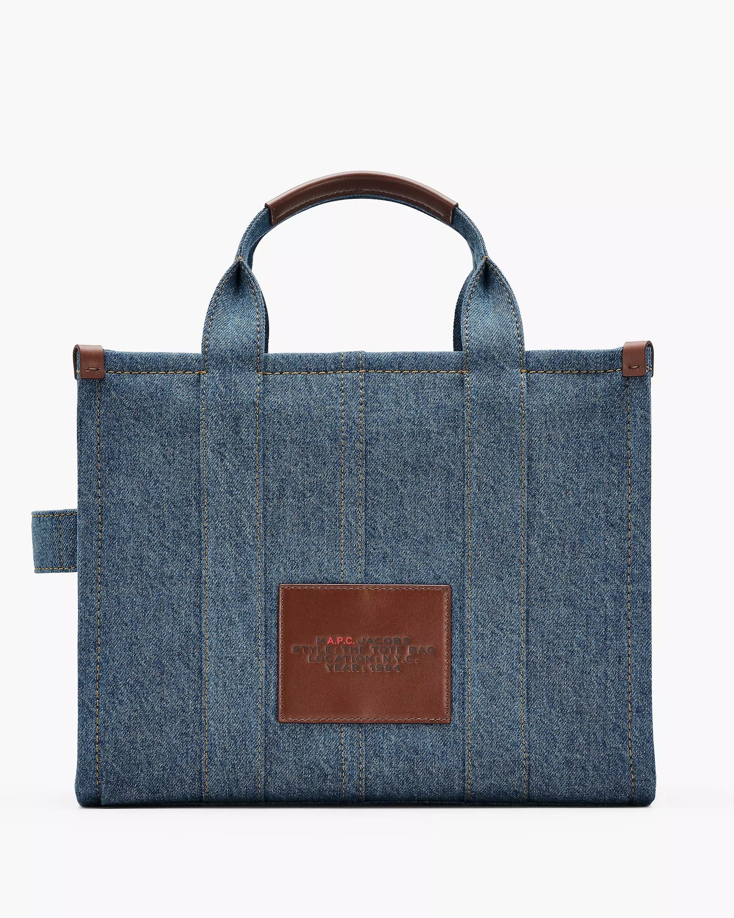 The APC Denim Medium Tote - Washed Indigo