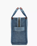 The APC Denim Medium Tote - Washed Indigo