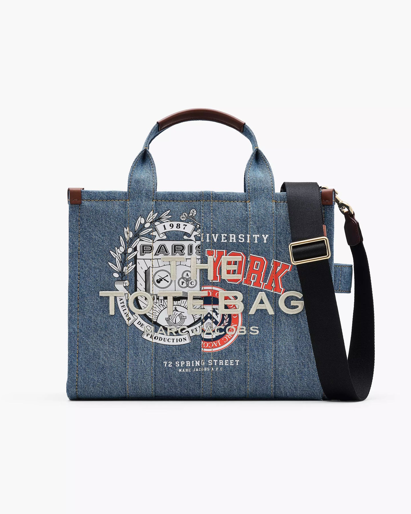 The APC Denim Medium Tote - Washed Indigo