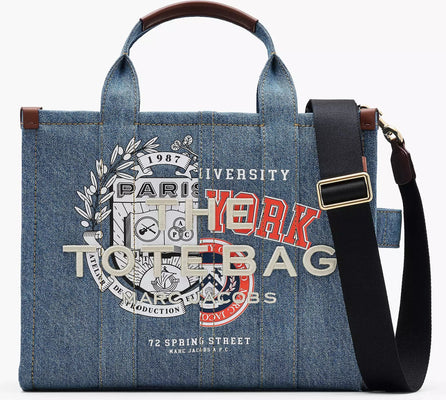 The APC Denim Medium Tote - Washed Indigo