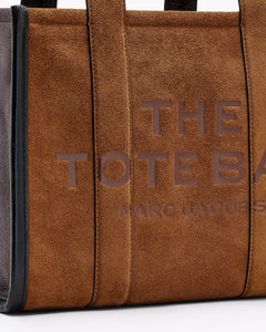 The Suede Leather Medium Tote - Copper