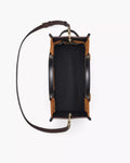 The Suede Leather Medium Tote - Koppar