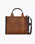 The Suede Leather Medium Tote - Koppar