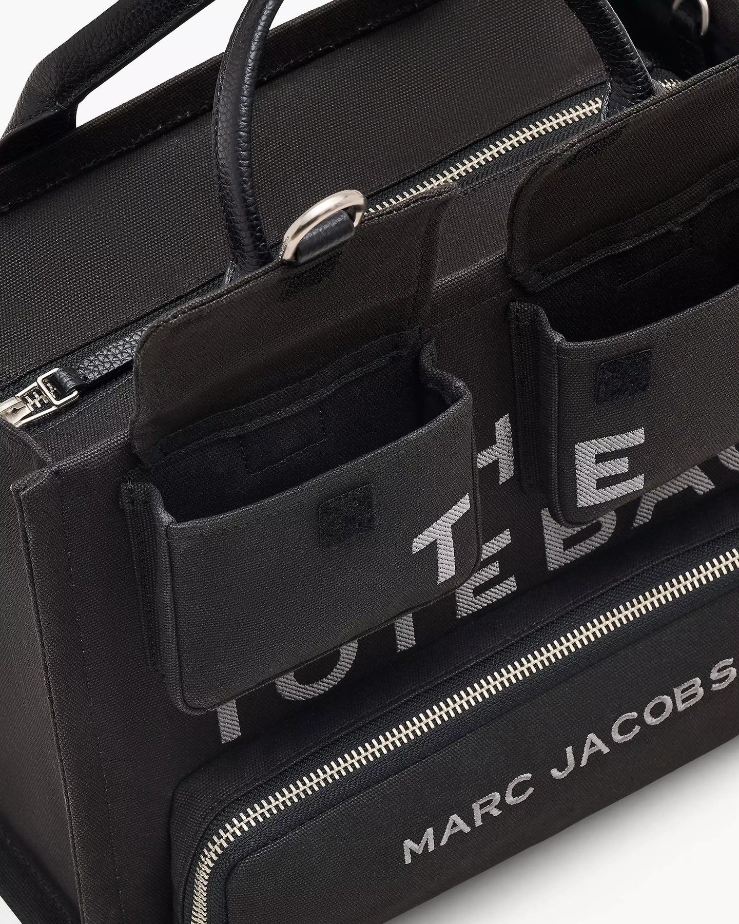 The Medium Pocket Tote - Svart