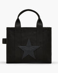 The Small Star Canvas Tote - Svart