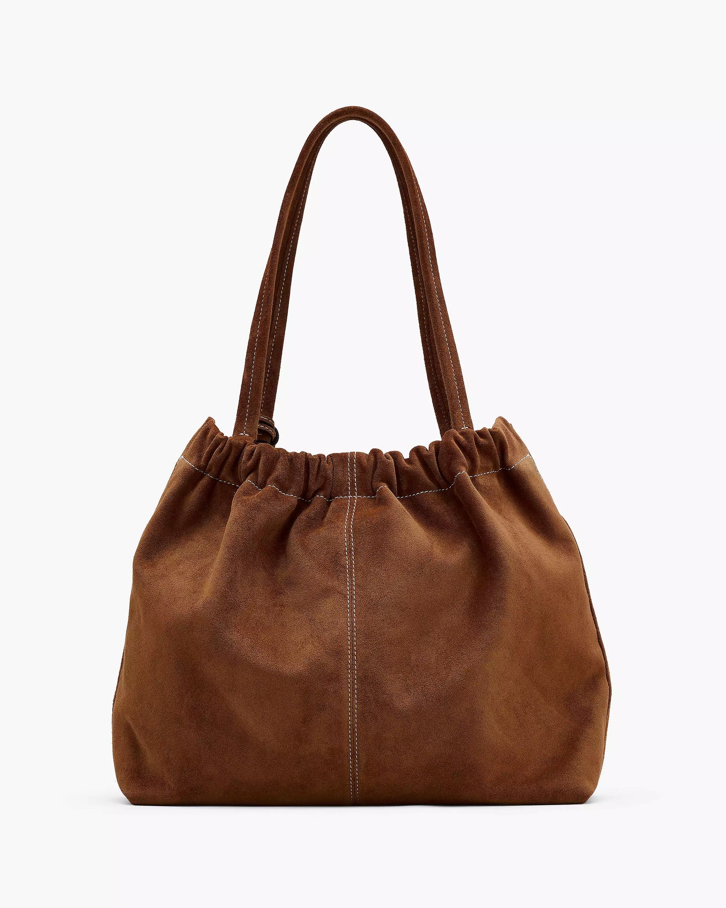 The Cristina Suede Tote - Koppar