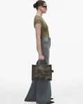 The Camo Jacquard Medium Tote - Camo Multi
