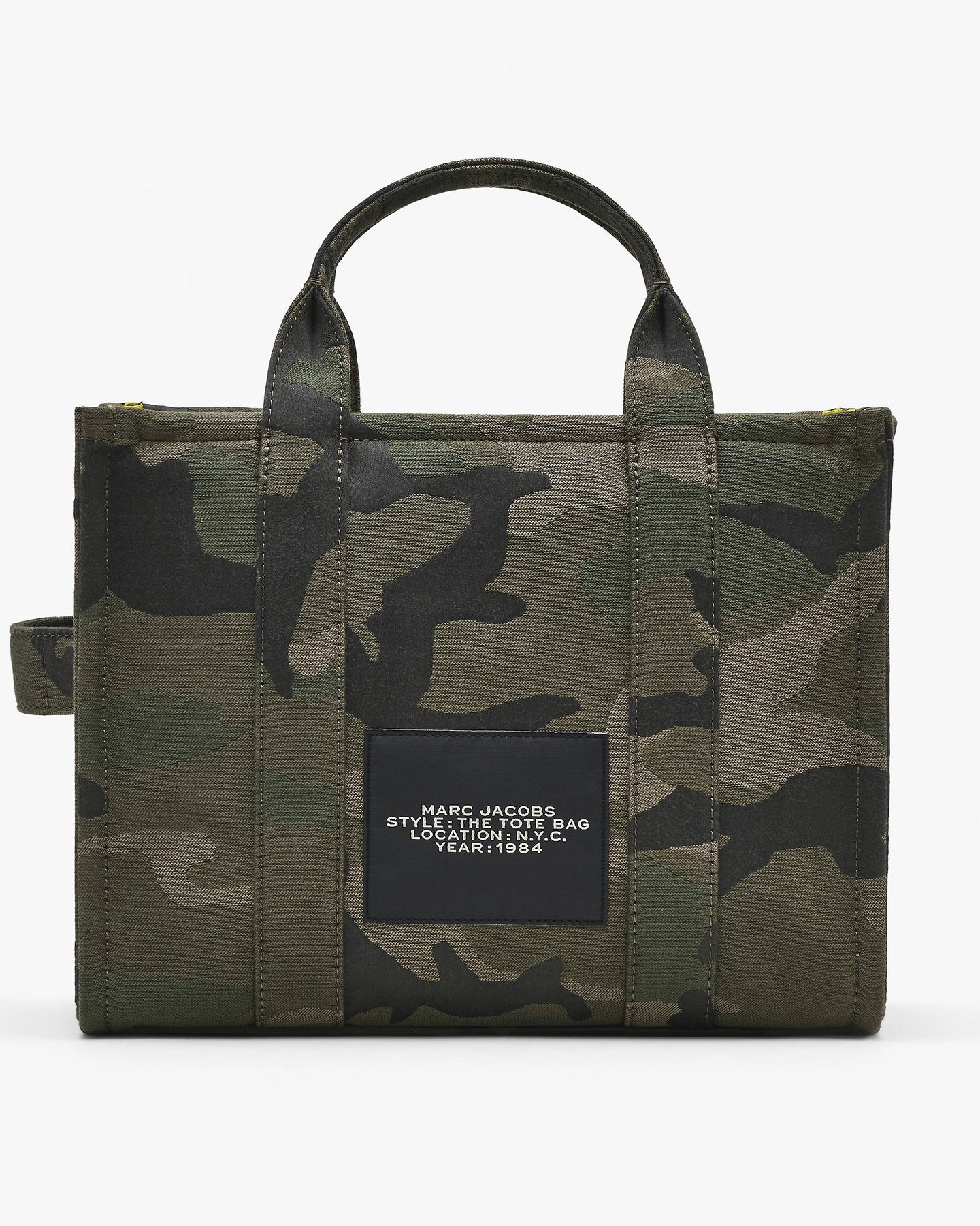 The Camo Jacquard Medium Tote - Camo Multi