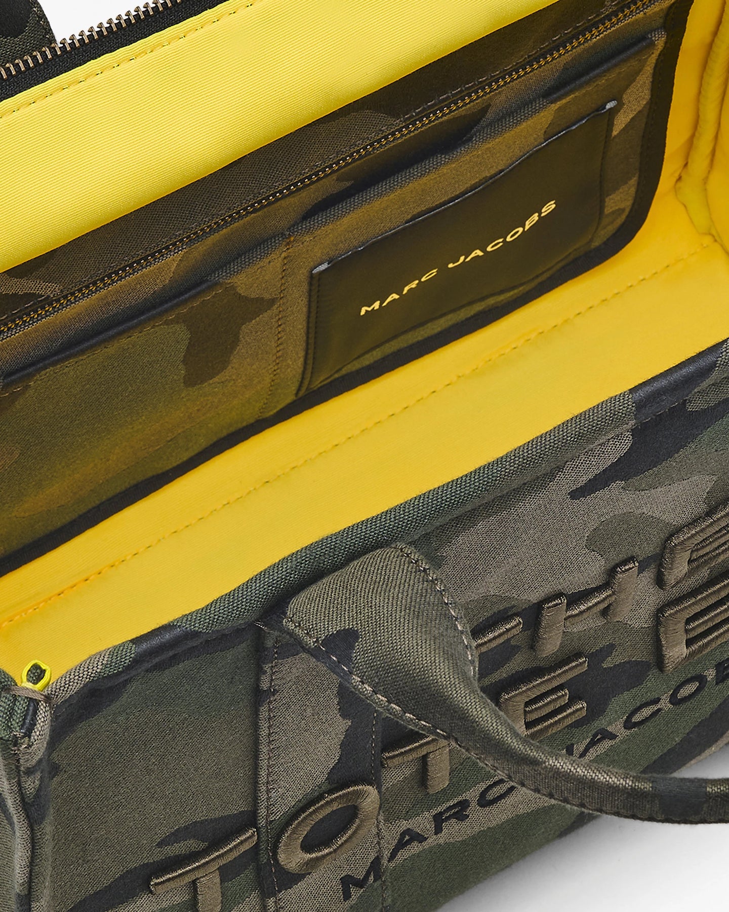 The Camo Jacquard Medium Tote - Camo Multi