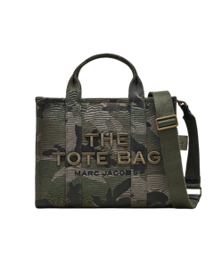 The Camo Jacquard Medium Tote - Camo Multi