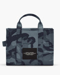 The Camo Jacquard Medium Tote - Blue Multi