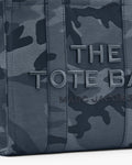 The Camo Jacquard Medium Tote - Blue Multi