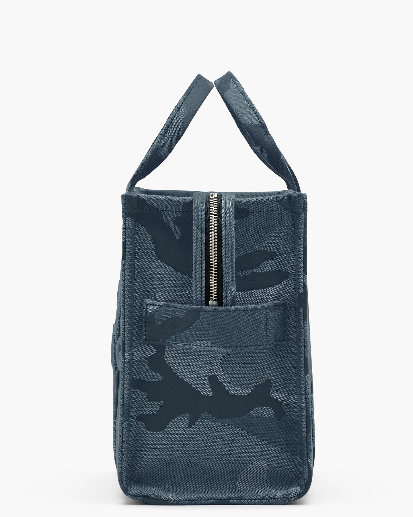 The Camo Jacquard Medium Tote - Blue Multi