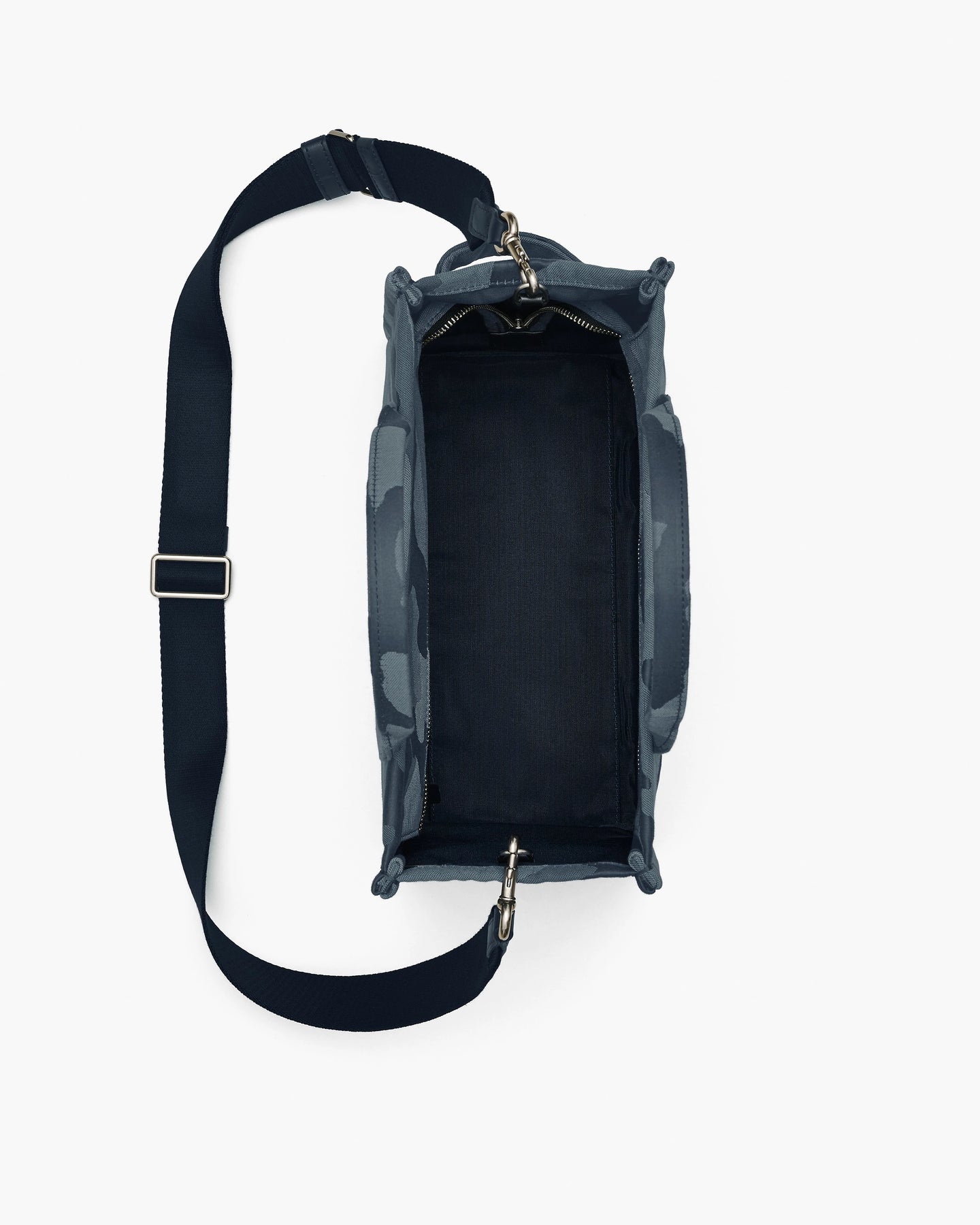 The Camo Jacquard Medium Tote - Blue Multi