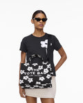 The Canvas Medium Tote - Black/White
