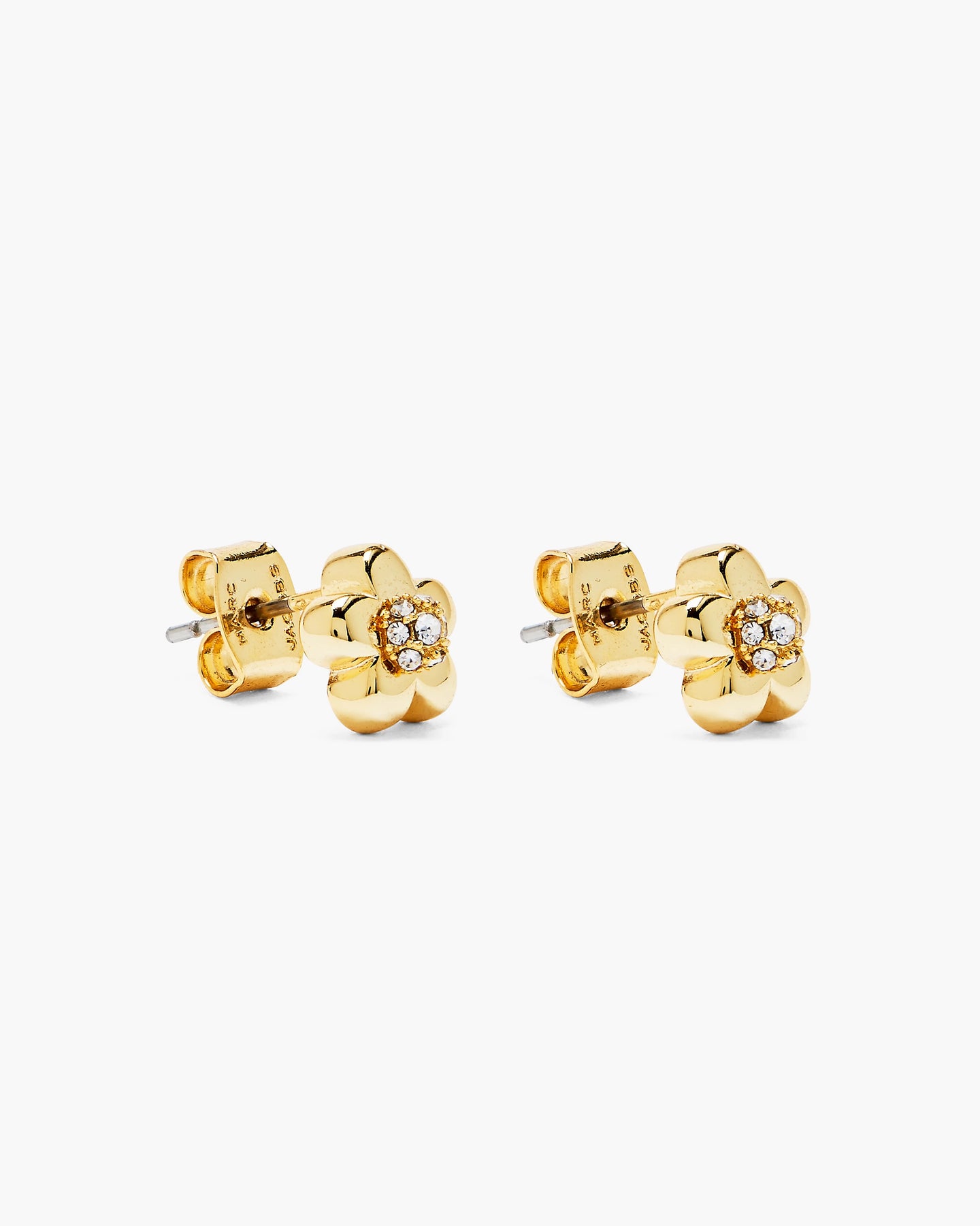 Daisy Micro Örhängen - Guld/Kristall