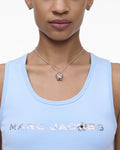 Daisy Balloon halsband - Light Antique Silver