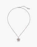 Daisy Balloon halsband - Light Antique Silver