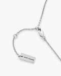 Daisy Balloon halsband - Light Antique Silver