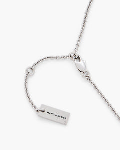 Daisy Balloon Necklace - Light Antique Silver