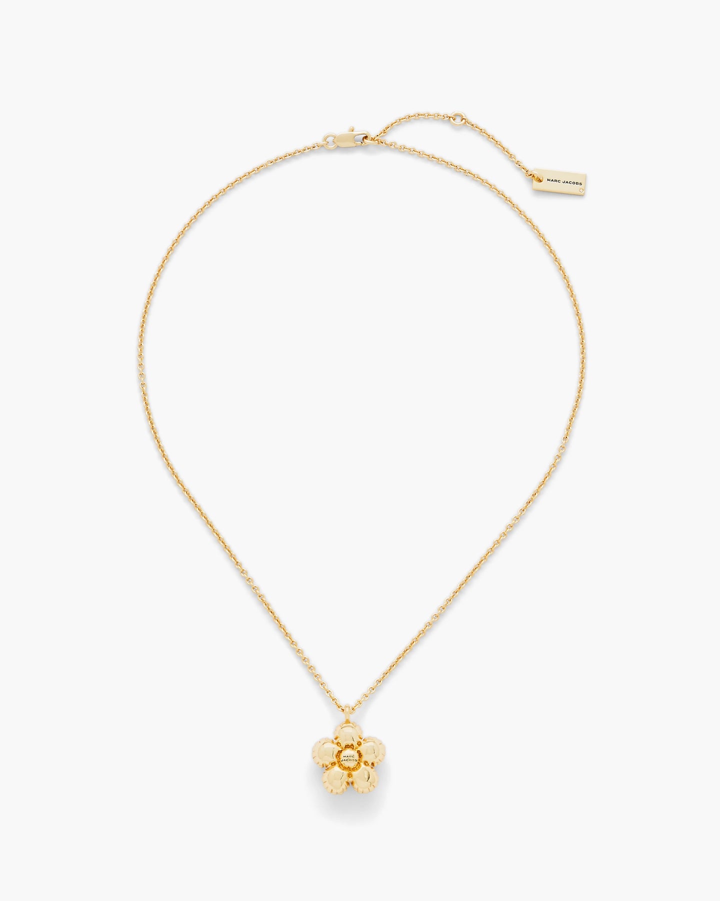 Daisy Balloon Necklace - Ljus Antikguld