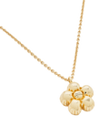 Daisy Balloon Necklace - Ljus Antikguld