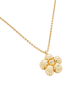 Daisy Balloon Necklace - Light Antique Gold