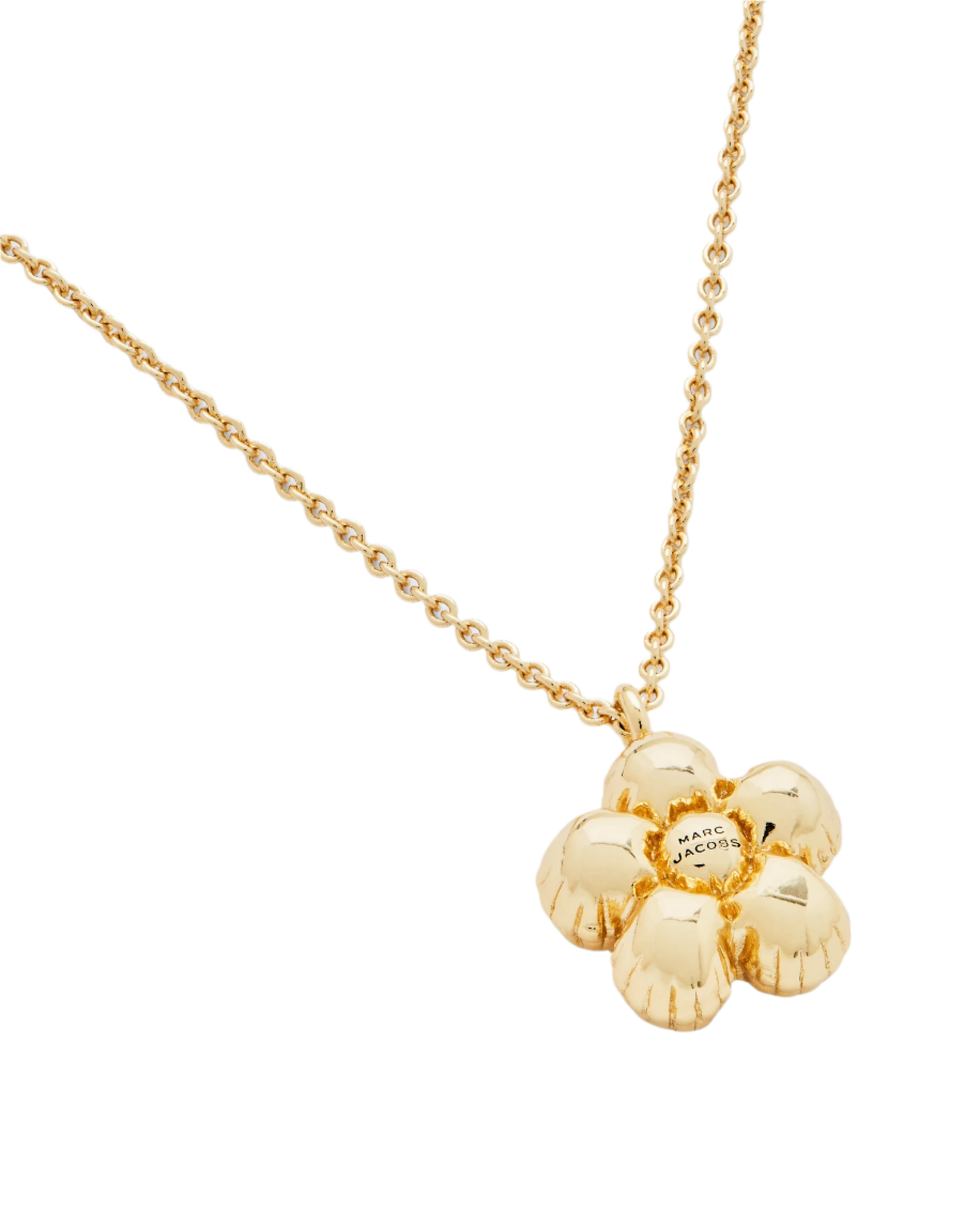 Daisy Balloon Necklace - Ljus Antikguld