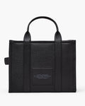 The Leather Medium Tote - Svart