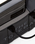 The Leather Medium Tote - Svart