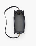 The Leather Medium Tote - Svart