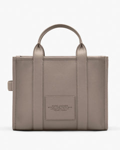 The Leather Medium Tote - Cement