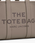 The Leather Medium Tote - Cement