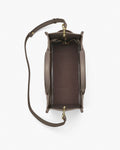 The Leather Medium Tote - Cement
