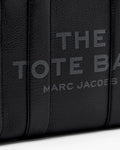 The Leather Small Tote - Svart