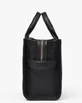 The Leather Small Tote - Svart