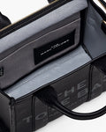 The Leather Small Tote - Svart