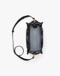 The Leather Small Tote - Svart