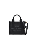 The Leather Small Tote - Svart